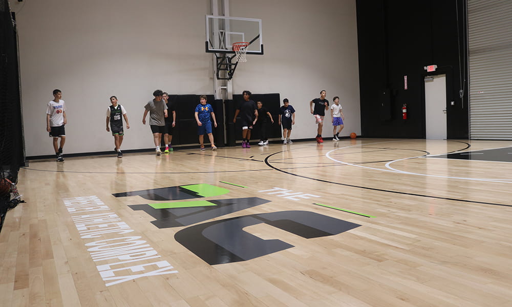 At the PAC Gym